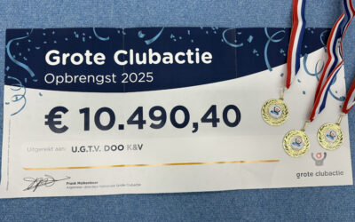 prachtig bedrag Grote clubactie