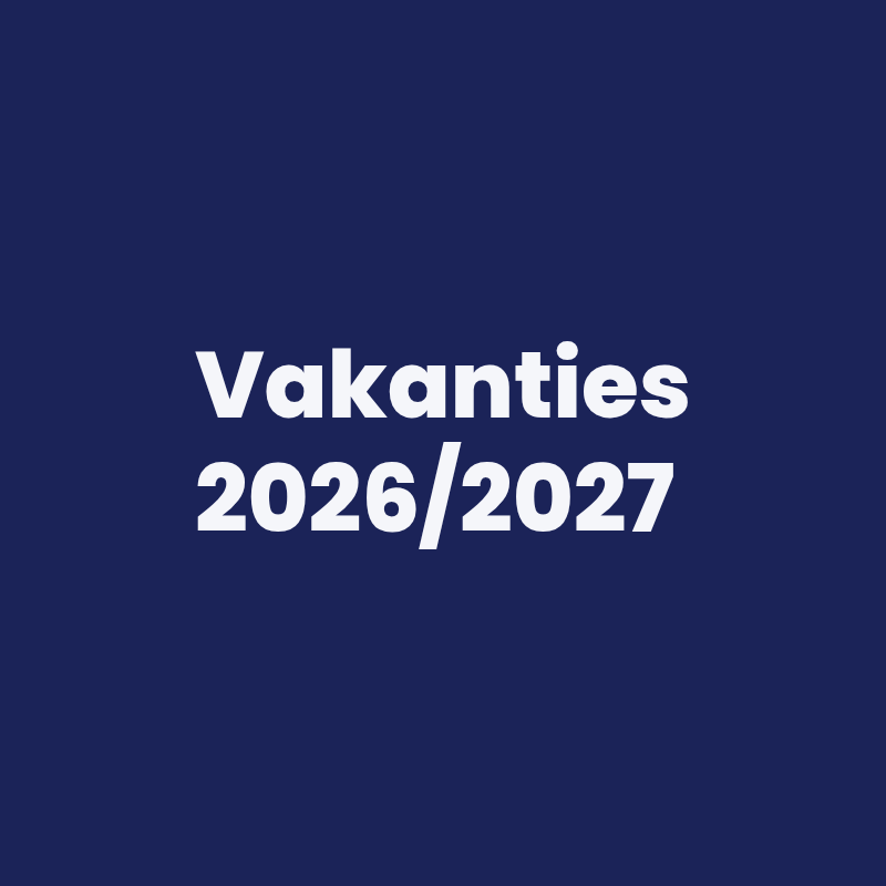 Vakanties 2026-2027 Vakanties 2026/2027